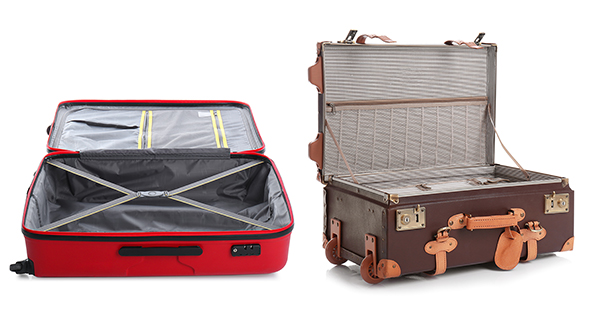 旅行用スーツケースは両面開きか片面開きかで選ぶ